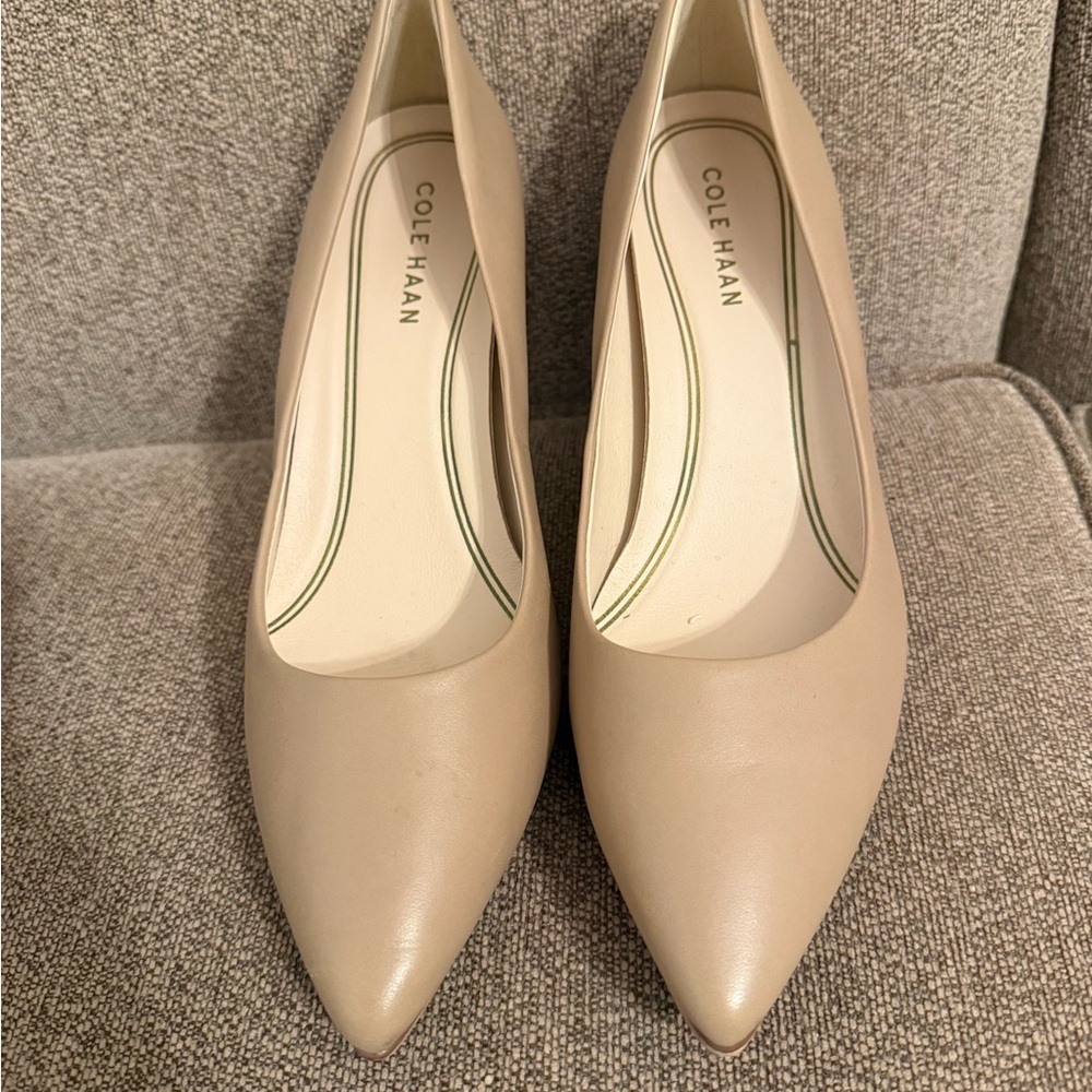 Cole Haan Women's Cream Heels